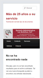 Mobile Screenshot of gestorialosboliches.com